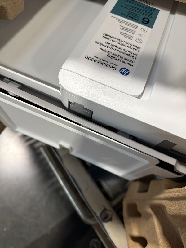 View 3 of **View Clerk Notes**HP DeskJet 4327 Wireless All-in-One Inkjet Printer