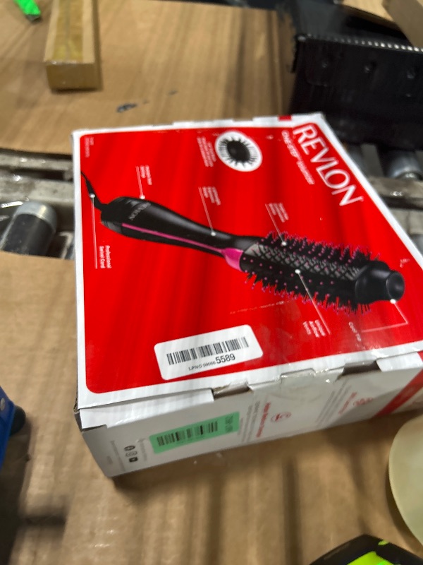 View 2 of [HEAVILY USED] REVLON One-Step Volumizer Hair Dryer and Styler – Easy Salon-Style Blowouts – Less Frizz, More Shine, and Reduced Heat Damage, for All Hair Types and Lengths (Black)