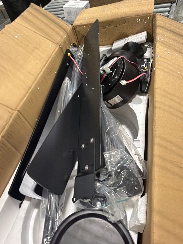 View 3 of **View Clerk Notes**Fanbulous 65 Inch Black Ceiling Fan with Remote