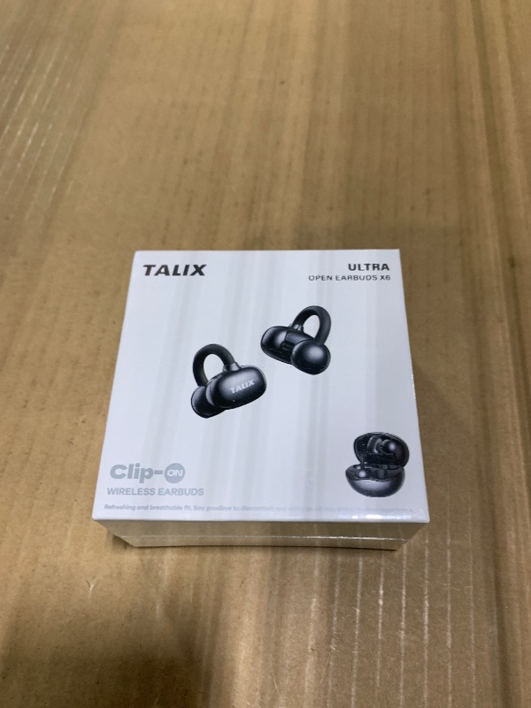 View 2 of *** NEW FACTORY SEALED *** TALIX X6 Open-Ear Earbuds