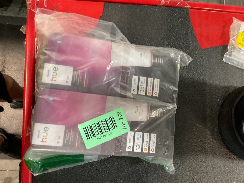 View 3 of [SEE CLERK NOTES] Philips Hue Smart LED A21 Bulb, 13.5W, E26, 2-Pack