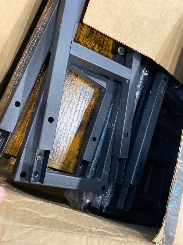 View 3 of [Missing all assembling screws] Aduanbang Narrow Console Table with Outlet, Set of 2