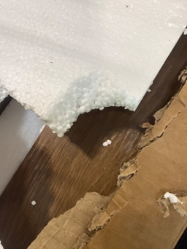 View 3 of *** Damage from corners *** Tribesigns Rectangle Coffee Table - 47-Inch Wood Farmhouse Style