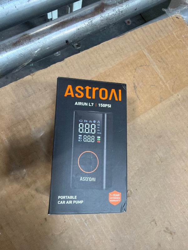 View 2 of [MISSING PARTS] AstroAI L7 Tire Inflator Portable Air Compressor