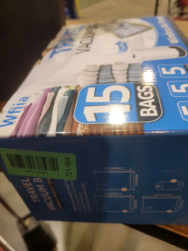 Photo 1 of 15+1 Packs Vacuum Bags for Travel with Rechargeable Pump, 3 Sizes Vacuum Seal Bags for Clothing, Compression Vacuum Travel Bags for Luggage, Vacuum Packing Bags for Closet Organization