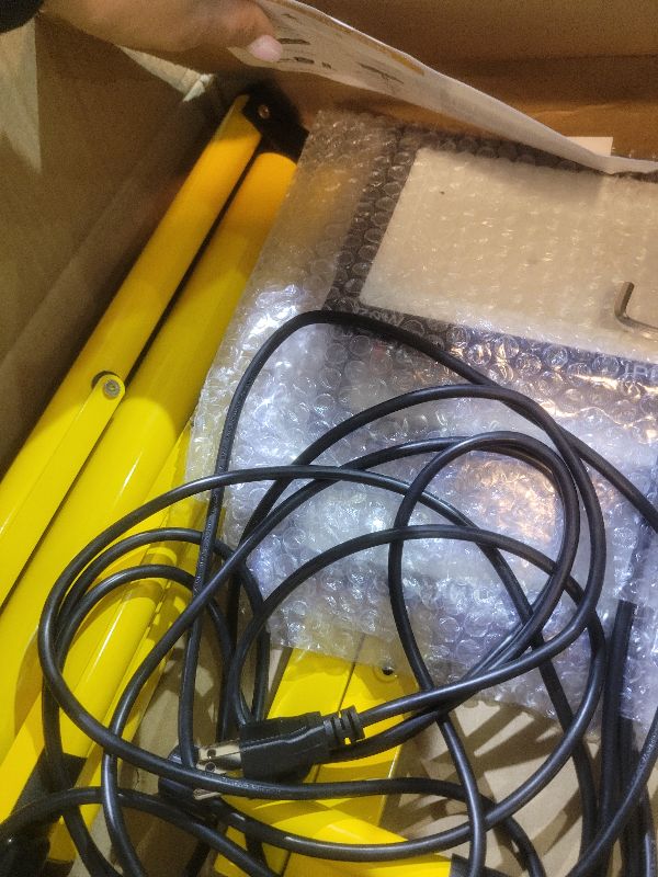 Photo 1 of 21000Lumen LED Work Lights with Stand, 3Head Portable Work Light 16ft Cord