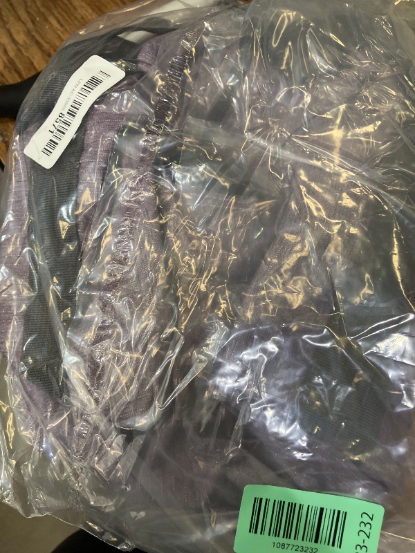 Photo 1 of 15 Inch Small Carry On Bags for Airplanes Spirit Airlines Personal Item Bag Underseat Foldable Travel Duffle Gym Bags for Women Men(20L,Purple)