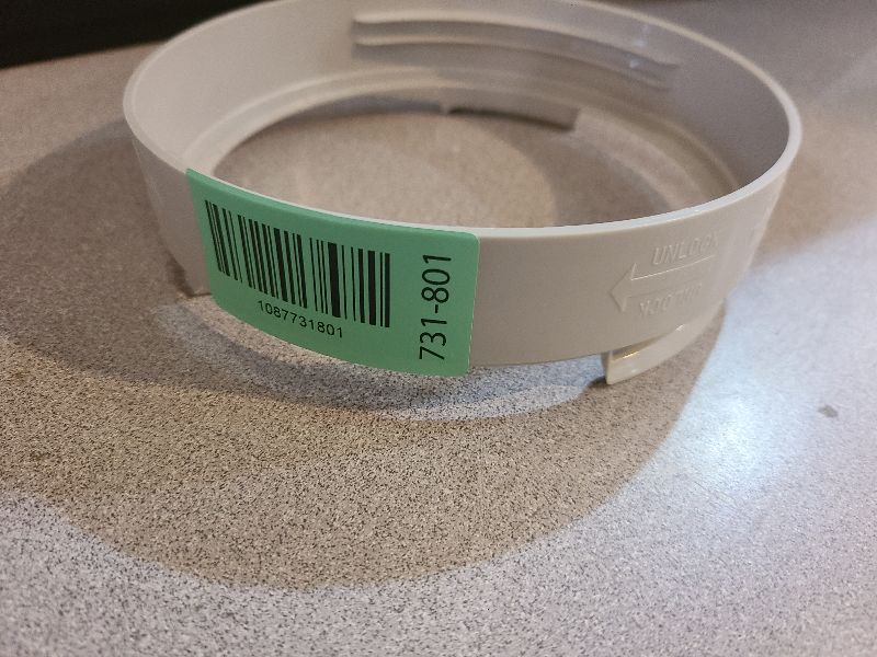 Photo 1 of 5.9 Inch Portable Air Conditioner Exhaust Hose Coupler AA01, Round Mobile AC Duct Extension Connector, Air Conditioner Accessories. Not Universal – Verify Connector Style Before Purchase