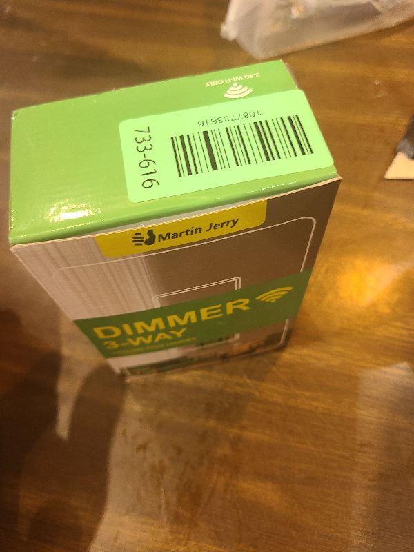 Photo 1 of 3 Way Smart Dimmer Switch by Martin Jerry | Rotary Trailing Edge Dimmer, SmartLife App, Compatible with Alexa as WiFi Light Switch Dimmer, Works with Google Assistant