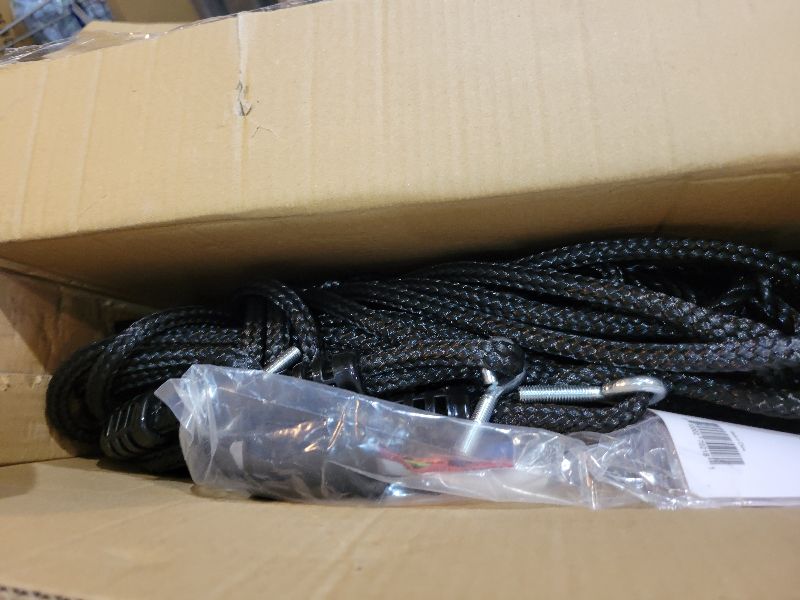 View 3 of Odoland Spider Web Platform Swing - 24in Black