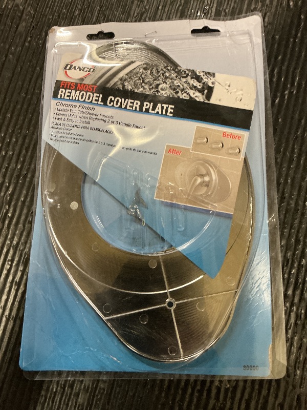 Photo 1 of Danco 80000 Faucet Remodeling Plate, Chrome
