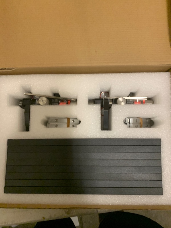 Photo 1 of GOINGMAKE Track Saw Parallel Guide System with Mirco Adjustable Flip Stop and Zero Calibration for Woodworking Repeatable Rip Cuts for Track Saw Guide Rail Compatible with Festool,Makita,Milwaukee