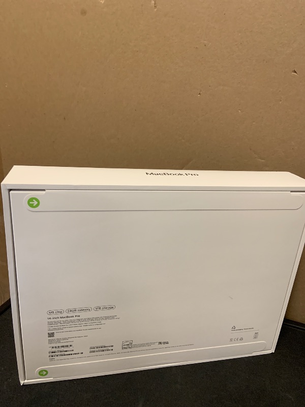 Photo 1 of Apple 2025 MacBook Pro Laptop with Apple M5 chip with 10?core CPU and 10?core GPU: Built for AI, 14.2-inch Liquid Retina XDR Display, 24GB Unified Memory, 1TB SSD Storage; Space Black