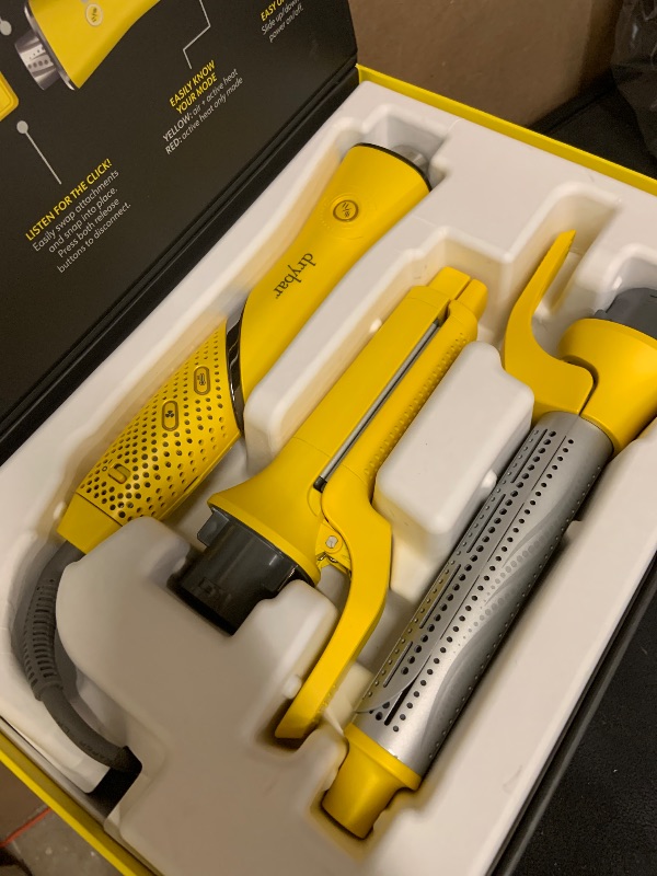 Photo 1 of Drybar All-Inclusive Air + Active Heat 8-in-1 Multi-Styler, for Fast Drying, Long-Lasting Curls, Blowouts, Sleek Styles - Wet or Dry Styling Made Easy, 120V