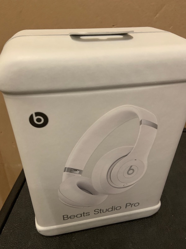 Photo 1 of Beats Studio Pro Premium Wireless Over-Ear Headphones- Up to 40-Hour Battery Life, Active Noise Cancelling, Great for travel & commuting, USB-C Lossless Audio, Apple & Android Compatible - Matte White