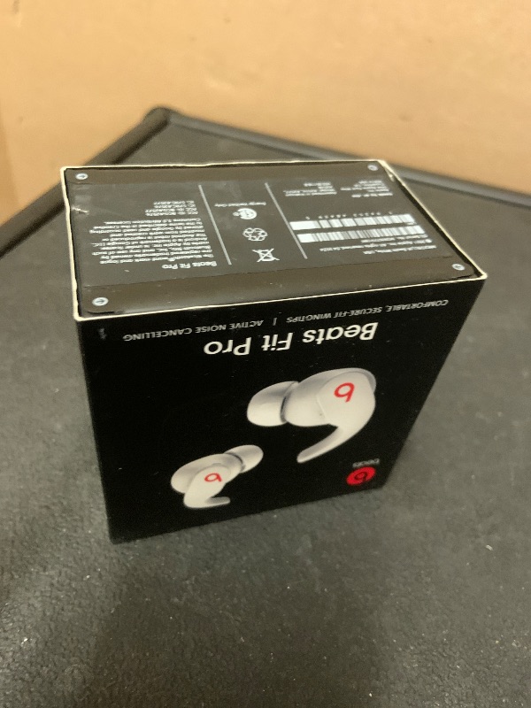 Photo 1 of Beats Fit Pro (1st Gen) - True Wireless Noise Cancelling Earbuds - Active Noise Cancelling - Sweat Resistant Earphones, Compatible with Apple & Android, Class 1 Bluetooth® - Beats White