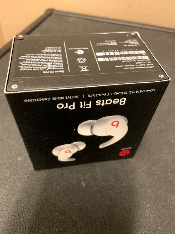 Photo 1 of Beats Fit Pro (1st Gen) - True Wireless Noise Cancelling Earbuds - Active Noise Cancelling - Sweat Resistant Earphones, Compatible with Apple & Android, Class 1 Bluetooth® - Beats White