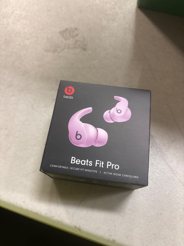 Photo 1 of Beats Fit Pro (1st Gen) - True Wireless Noise Cancelling Earbuds - Active Noise Cancelling - Sweat Resistant Earphones, Compatible with Apple & Android, Class 1 Bluetooth® - Stone Purple