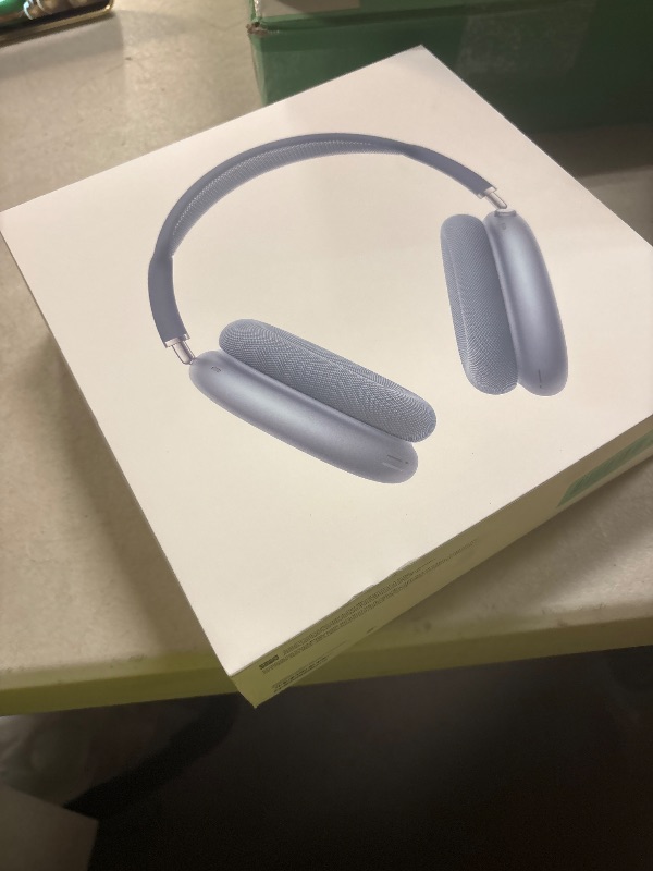 Photo 1 of Apple AirPods Max 2 Wireless Over-Ear Headphones, Active Noise Cancellation, Adaptive Audio, Personalized Spatial Audio, Live Translation, Bluetooth Headphones for iPhone – Blue