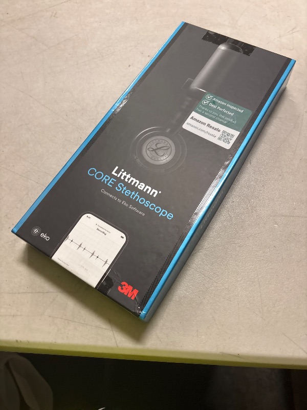 Photo 1 of 3M Littmann CORE Digital Stethoscope, Our Most Advanced Stethoscope Yet, Up To 40x Amplification, Active Noise Cancellation, In-App Sound Wave Visualization, High Polish Rainbow Chestpiece, 8570