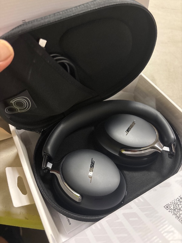 Photo 1 of Bose QuietComfort Ultra Bluetooth Headphones (2nd Gen), Wireless Headphones with Spatial Audio, Over Ear Noise Cancelling with Mic, Up to 30 Hours of Play time, Black