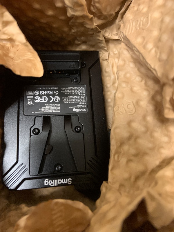 Photo 1 of SMALLRIG Upgraded V Mount Battery Plate Kit, w/ QR Plate for Arca, LCD Screen Protector & Cable Clips, D-Tap & USB-C Supply, All-in One Camera Video Rig for Mirrorless/DSLR, for NEEWER V Mount Battery