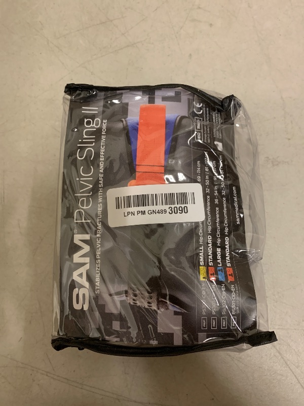 Photo 1 of SAM Pelvic Sling II - Standard Size 32''-50'' - Orange & Blue