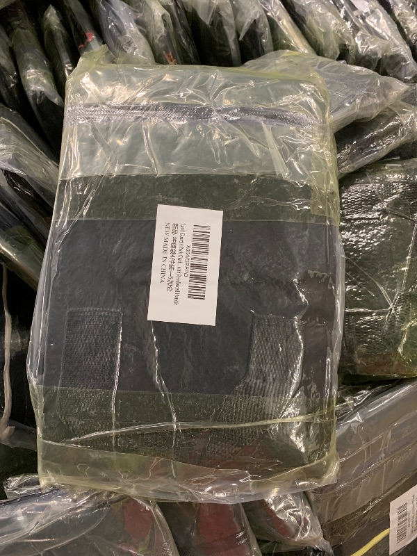Photo 1 of WHOLE PALLET ‘ LAND GUARD 4-PACK FABRIC GROW BAGS 5 GALLON, THICKENED NONWOVEN GARDEN POTS, GROWING BAGS WITH HANDLES, BLACK SOLD AS IS** COSTUMER MUST LOAD IT SELF***