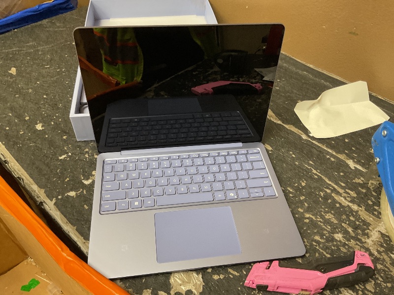 Photo 1 of LOCKED……………Microsoft Surface Laptop (2025), Windows 11 Copilot+ PC, 13" Touchscreen Display, Snapdragon X Plus (8 core), 16GB RAM, 512GB SSD Storage, Violet