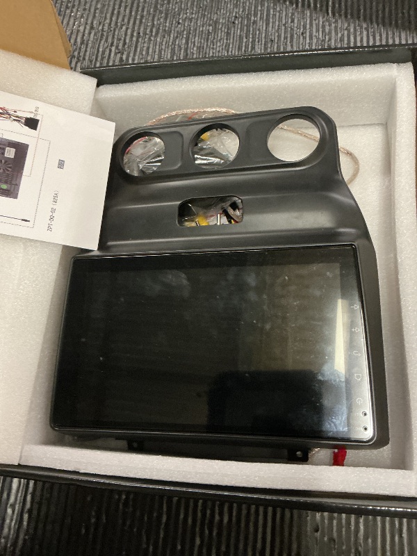 Photo 1 of 4+64G Car Radio for Dodge Ram 9 inch Touch Screen 2019 2020 2021 2022 2023 2024 Stereo,Wireless Carplay/WiFi/Bluetooth/EQ Audio/Andriod Auto/AM/FM/Navigation/AHD Camera