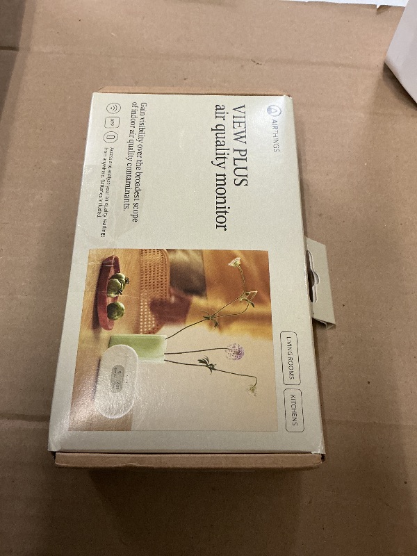 Photo 1 of Airthings 2960 View Plus - Battery Powered Radon & Air Quality Monitor (PM, CO2, VOC, Humidity, Temp, Pressure)