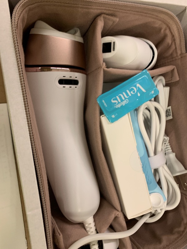 Photo 1 of Braun Skin i-Expert Smart IPL PL7219 at Home Laser Hair Removal for Women and Men with App, Premium Pouch, Venus Razor, 2 Smart Heads, Facial Trimmer