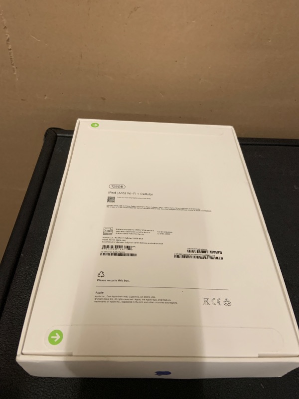 View 3 of Apple iPad 11-inch: A16 chip, 11-inch Model, Liquid Retina Display, 128GB, Wi-Fi 6 + 5G Cellular, 12MP Front/12MP Back Camera, Touch ID, All-Day Battery Life — Blue