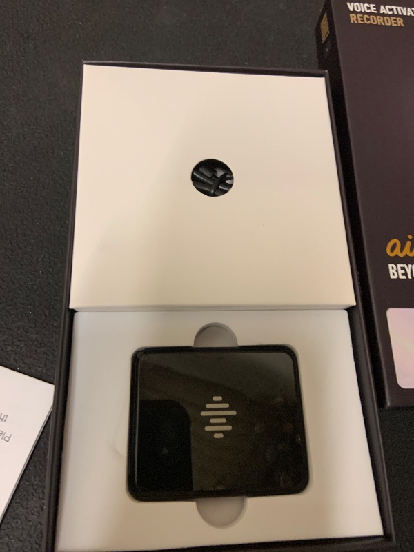 Photo 1 of 128G (9800 Hour) Voice Activated Recorder, Double-Sided Magnetic Audio Recorder with Playback, MP3 Form Voice Recorder with AI Noise Reduction, USB-C Listening Devices, 70H Continuous for Lectures