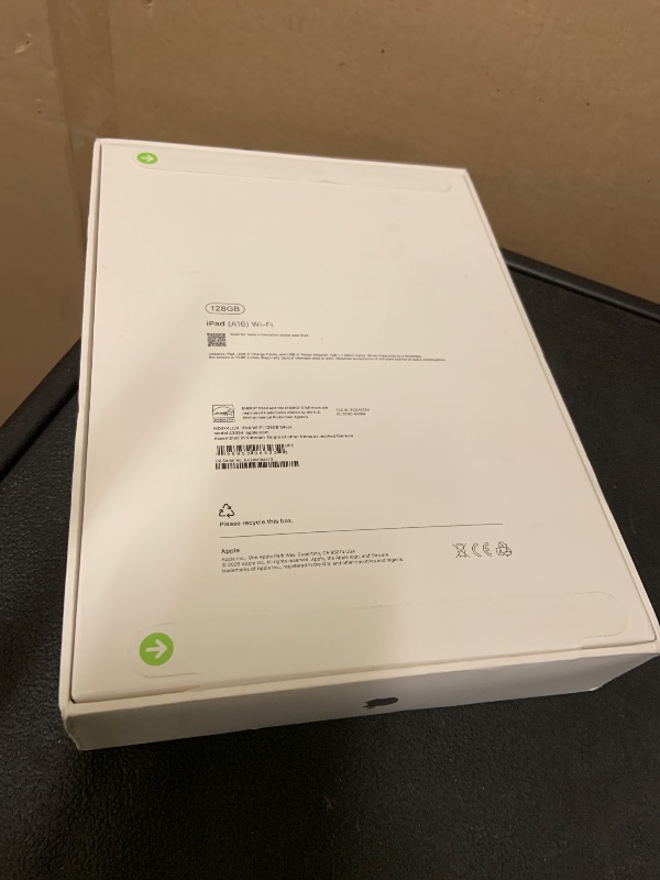 Photo 1 of Apple iPad 11-inch: A16 chip, 11-inch Model, Liquid Retina Display, 128GB, Wi-Fi 6, 12MP Front/12MP Back Camera, Touch ID, All-Day Battery Life — Silver