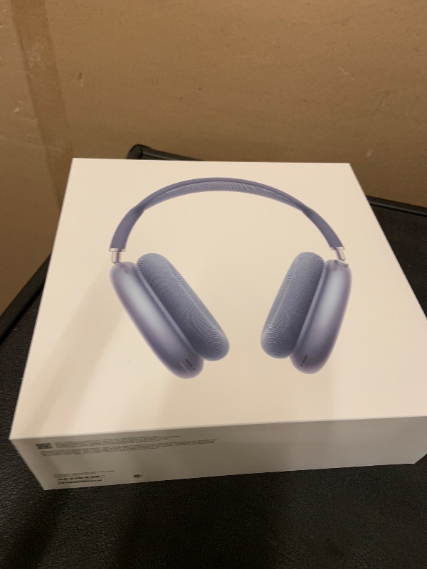 Photo 1 of Apple AirPods Max 2 Wireless Over-Ear Headphones, Active Noise Cancellation, Adaptive Audio, Personalized Spatial Audio, Live Translation, Bluetooth Headphones for iPhone – Blue