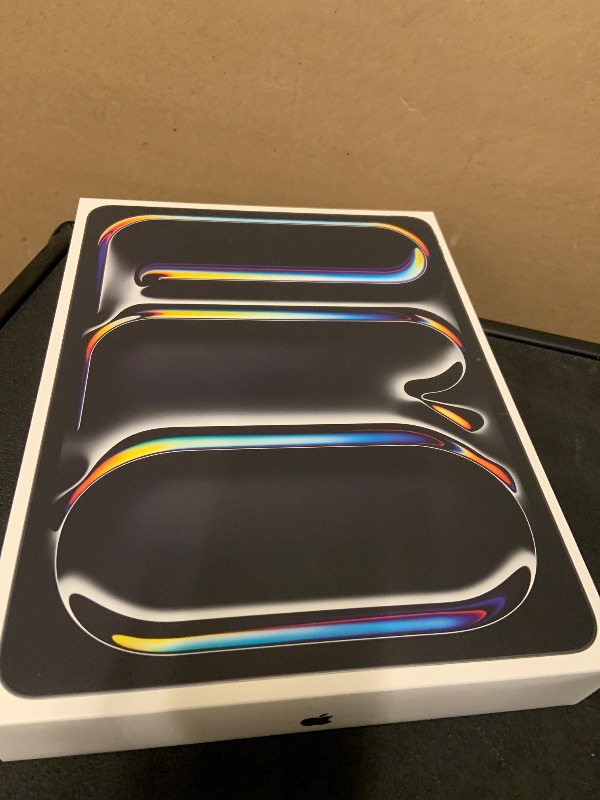 Photo 1 of Apple iPad Pro 13-inch (M5): Ultra Retina XDR Display, 1TB, Landscape 12MP Front Camera/12MP Back Camera, LiDAR Scanner, Wi-Fi 7 with Apple N1, Face ID, All-Day Battery Life — Space Black