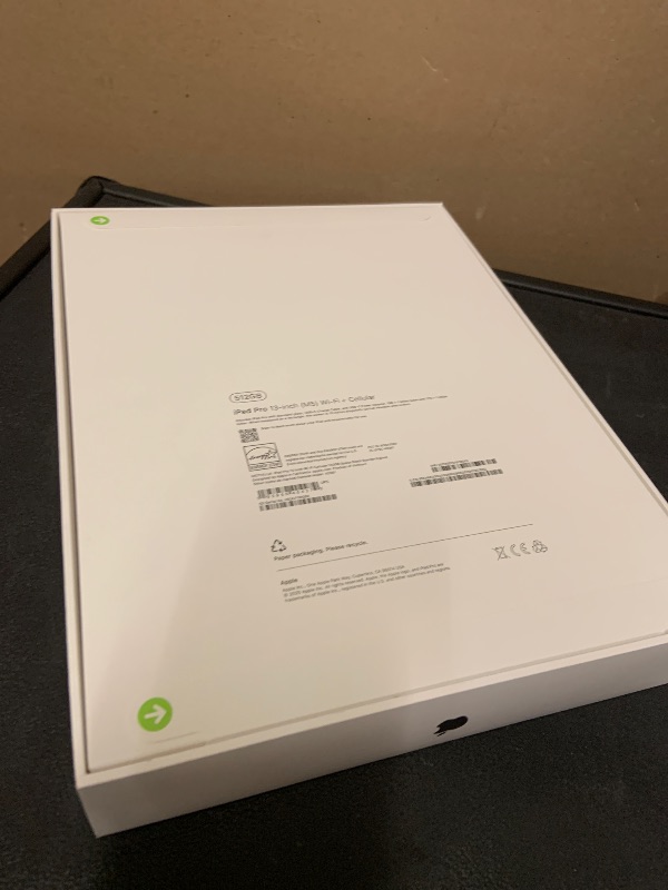 View 2 of Apple iPad Pro 13-inch (M5): Ultra Retina XDR Display, 512GB, 12MP Front/Back Camera, LiDAR Scanner, Wi-Fi 7 with Apple N1 + 5G Cellular with C1X chip, Face ID, All-Day Battery Life — Space Black
