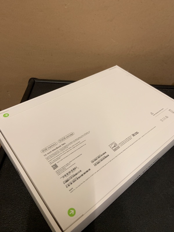 Photo 1 of Apple 2026 MacBook Neo 13-inch Laptop with A18 Pro chip: Built for AI and Apple Intelligence, Liquid Retina Display, 8GB Unified Memory, 512GB SSD Storage, 1080p FaceTime HD Camera, Touch ID; Indigo
