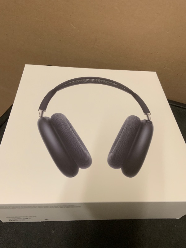 Photo 1 of Apple AirPods Max Wireless Over-Ear Headphones, Pro-Level Active Noise Cancellation, Transparency Mode, Personalized Spatial Audio, USB-C Charging, Bluetooth Headphones for iPhone - Midnight