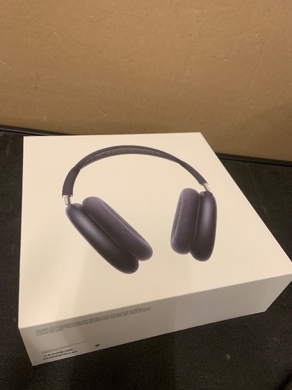 Photo 1 of Apple AirPods Max Wireless Over-Ear Headphones, Pro-Level Active Noise Cancellation, Transparency Mode, Personalized Spatial Audio, USB-C Charging, Bluetooth Headphones for iPhone - Midnight