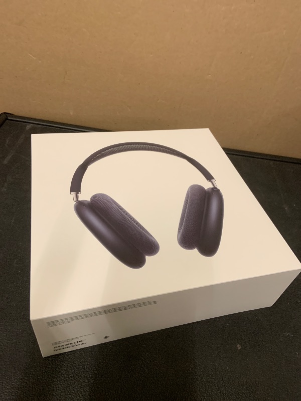 Photo 1 of Apple AirPods Max Wireless Over-Ear Headphones, Pro-Level Active Noise Cancellation, Transparency Mode, Personalized Spatial Audio, USB-C Charging, Bluetooth Headphones for iPhone - Midnight