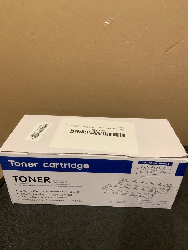 View 2 of TN630 Toner Cartridge Replacement for Brother TN-630 Toner Cartridge Black High Yield Work with HL-L2300D HL-L2380DW HL-L2320D DCP-L2540DW MFC-L2700DW MFC-L2685DW 2 Pack