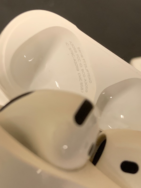 Photo 1 of Apple AirPods 4 Wireless Earbuds, Bluetooth Headphones, with Active Noise Cancellation, Adaptive, Transparency Mode, Personalized Spatial Audio, USB-C Charging Case, Wireless Charging, H2 Chip