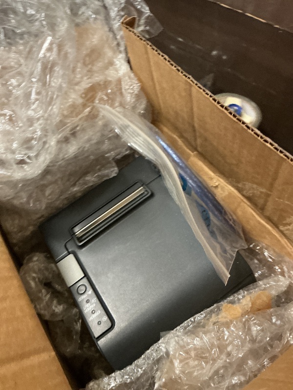Photo 1 of Star Micronics SP742ME Ethernet (LAN) Impact Receipt Printer with Auto-cutter and Internal Power Supply - Gray (Renewed)