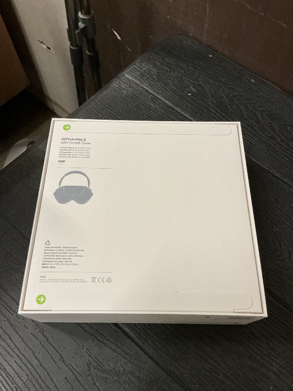 Photo 1 of Apple AirPods Max 2 Wireless Over-Ear Headphones, Active Noise Cancellation, Adaptive Audio, Personalized Spatial Audio, Live Translation, Bluetooth Headphones for iPhone – Midnight