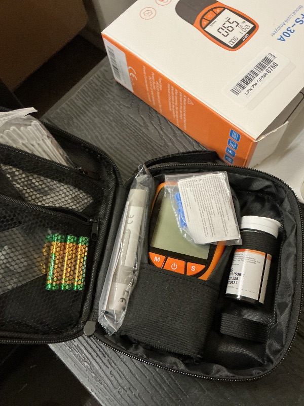 Photo 1 of 5 in 1 Cholesterol Test Kit, Cholesterol Tester Meter with 10 Test Strips