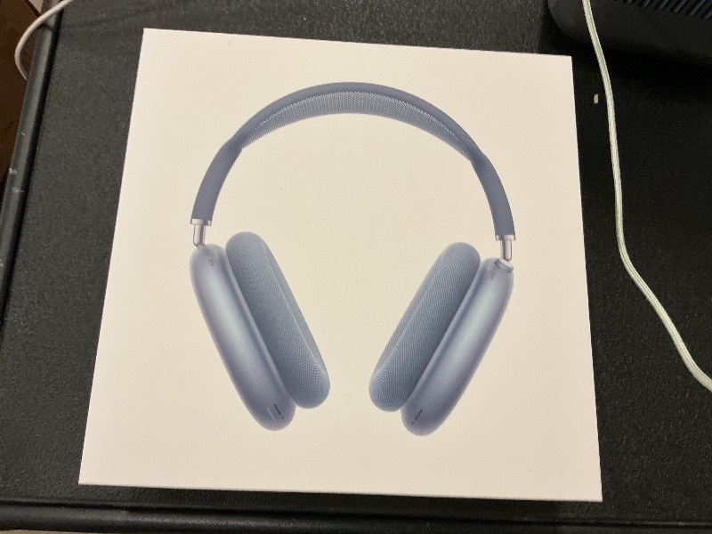 Photo 1 of Apple AirPods Max 2 Wireless Over-Ear Headphones, Active Noise Cancellation, Adaptive Audio, Personalized Spatial Audio, Live Translation, Bluetooth Headphones for iPhone – Blue