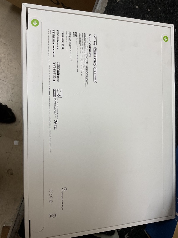 Photo 1 of Apple 2025 MacBook Pro Laptop with Apple M5 chip with 10?core CPU and 10?core GPU: Built for AI, 14.2-inch Liquid Retina XDR Display, 24GB Unified Memory, 1TB SSD Storage; Space Black FACTORY SEALED—