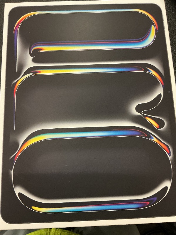 Photo 1 of Apple iPad Pro 13-inch (M5): Ultra Retina XDR Display, 1TB, Landscape 12MP Front Camera/12MP Back Camera, LiDAR Scanner, Wi-Fi 7 with Apple N1, Face ID, All-Day Battery Life — Space Black FACTORY SEALED